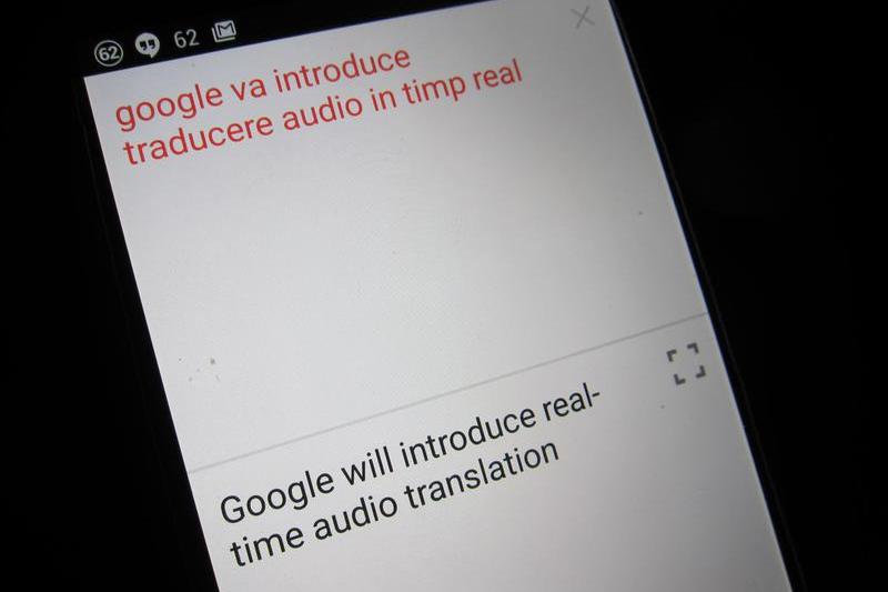 Google va testa traducerea audio instantanee, Foto: Hotnews