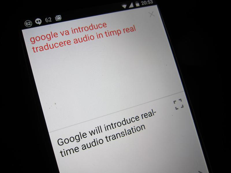 Google va testa traducerea audio instantanee, Foto: Hotnews