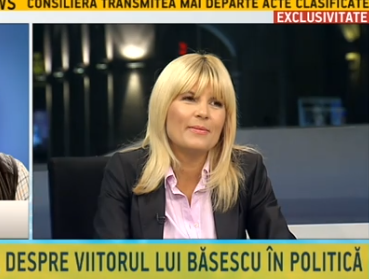 Elena Udrea, la B1TV, Foto: Captura B1TV