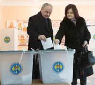 Nicolae Timofti, la vot, Foto: USER UPLOADED