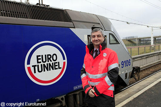 Jacques Gounon, CEO EuroTunnel, Foto: eurotunnelgroup.com