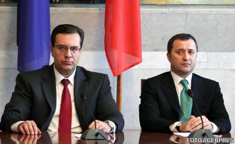 Marian Lupu si Vlad Filat (2013), Foto: Agerpres