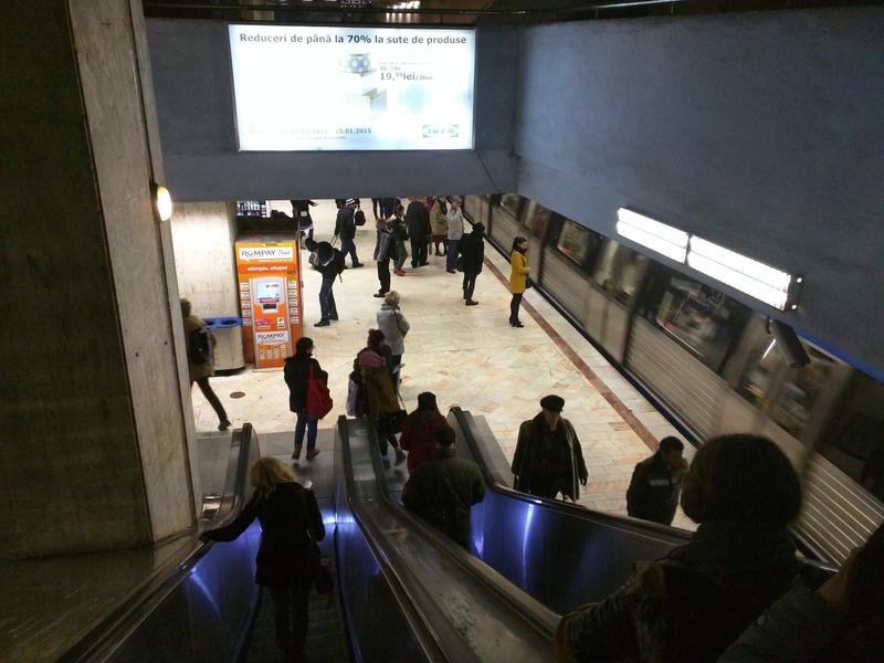 Statie din metroul bucurestean, Foto: Hotnews