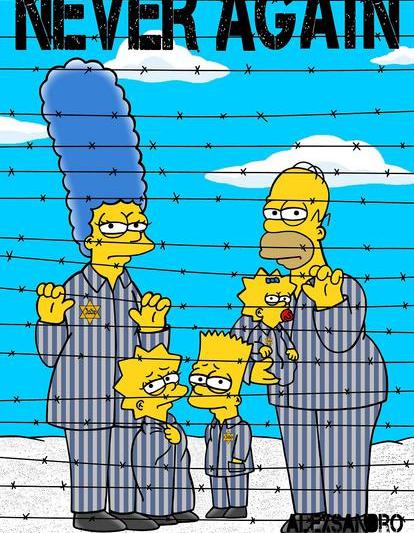 The Simpsons Auschwitz Birkenau (5), Foto: aleXsandro Palombo