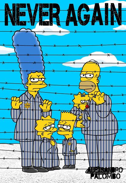 The Simpsons Auschwitz Birkenau (5), Foto: aleXsandro Palombo