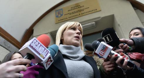 Elena Udrea la DNA, Foto: Agerpres