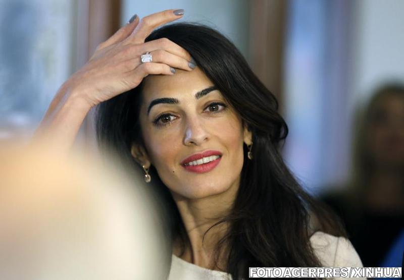 Amal Clooney, Foto: Agerpres/Xinhua
