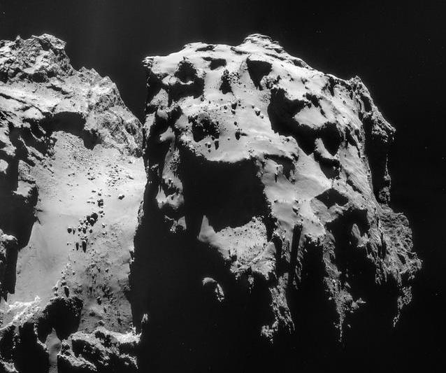 Cometa Churyumov-Gerasimenko, Foto: ESA