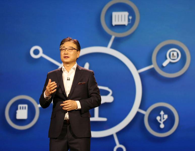 B K Yoon CEO Samsung, Foto: Samsung