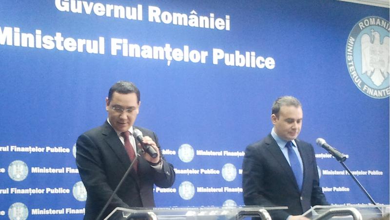 Victor Ponta si Darius Valcov, Foto: Hotnews