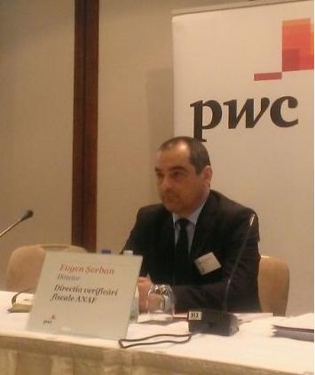 Eugen Serban, Directia Verificari Fiscale ANAF, Foto: PWC
