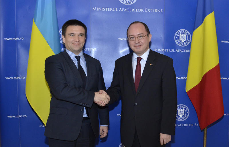 Pavlo Klimkin si Bogdan Aurescu, Foto: MAE