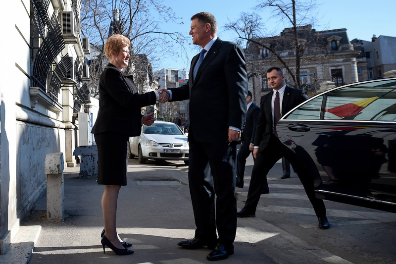 Klaus Iohannis si Livia Stanciu, Foto: Facebook - Klaus Iohannis