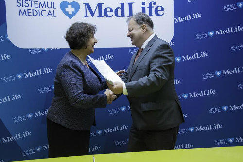Alina Gogescu si Leo Gherghina, Foto: MedLife