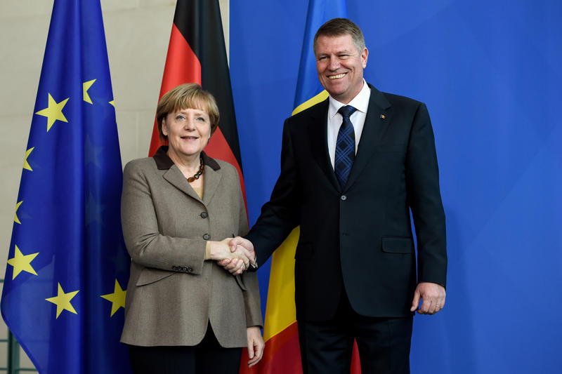 Klaus Iohannis si Angela Merkel, Foto: Presidency.ro