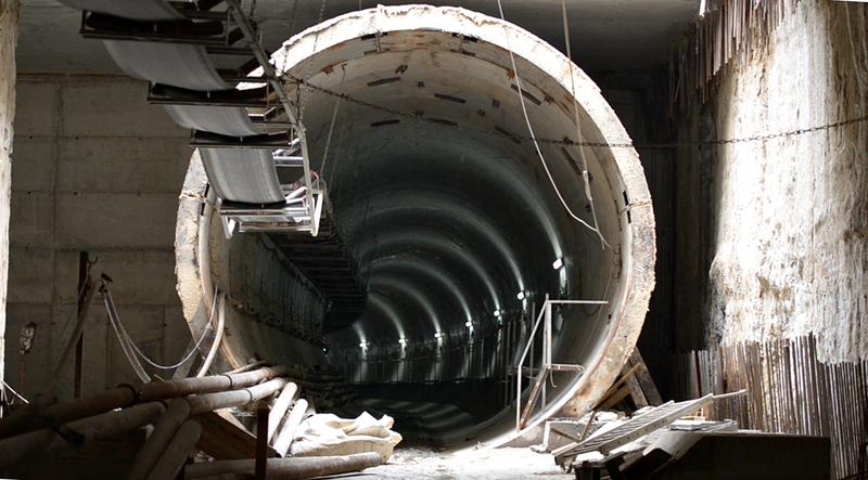 Magistrala M5 de metrou - Drumul Taberei - Tunelul in constructie, Foto: Hotnews