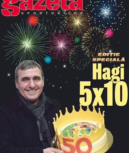 Editie Speciala, Hagi 50, Foto: GSP