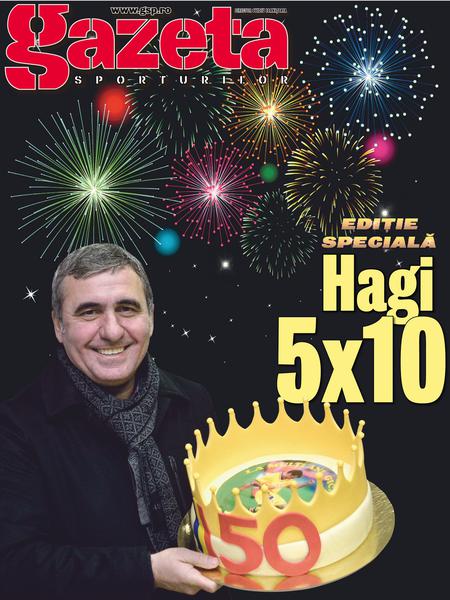 Editie Speciala, Hagi 50, Foto: GSP