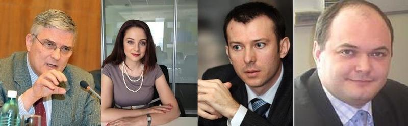 Daniel Daianu, Ionut Dumitru,Melania Hancila si Florin Citu, Foto: Hotnews