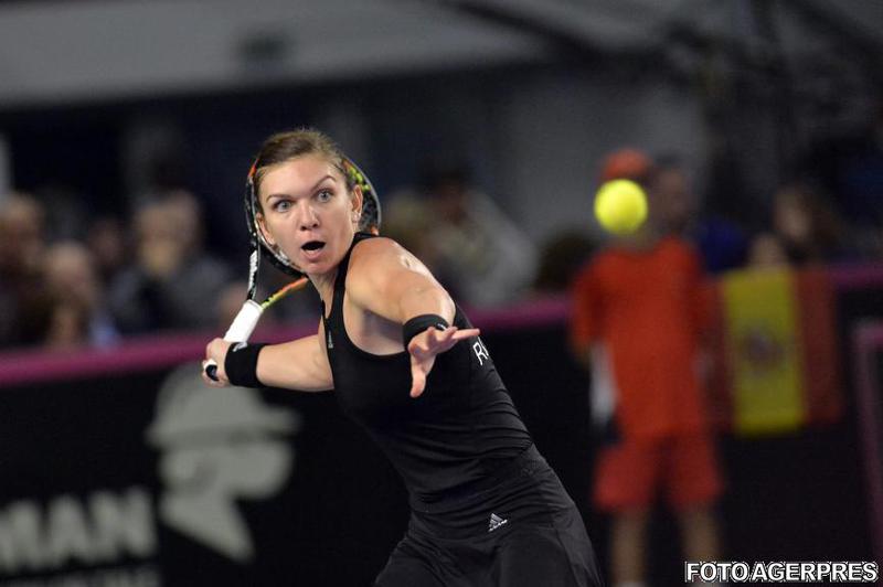 Simona Halep, la Galati, Foto: Agerpres