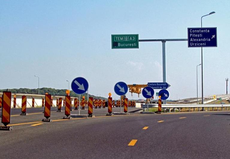 Dupa opt ani de contract, ciotul de 6,5 km de autostrada care intra in Bucuresti tot nu e gata, Foto: Agerpres