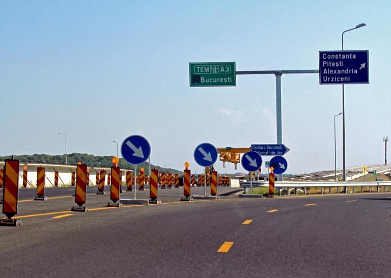 Dupa opt ani de contract, ciotul de 6,5 km de autostrada care intra in Bucuresti tot nu e gata, Foto: Agerpres