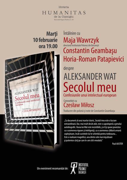 Afisul evenimentului, Foto: Humanitas