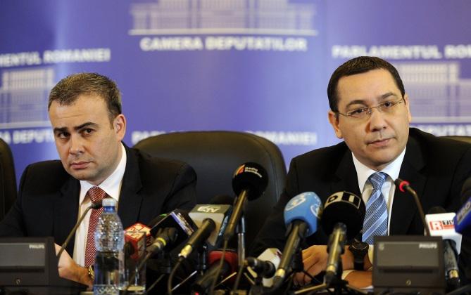 Darius Valcov si Victor Ponta, Foto: Guvernul Romaniei