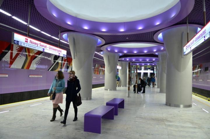 Statie de pe noua linie, Foto: City of Warsaw