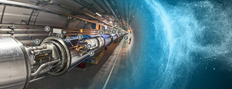 Acceleratorul de particule LHC, Foto: CERN