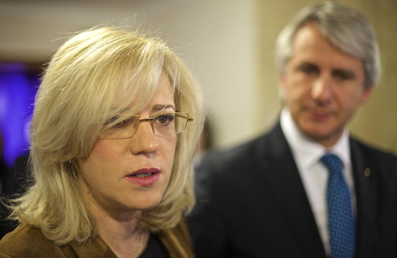 Corina Cretu si Eugen Teodorovici, Foto: HotNews / Dan Popescu