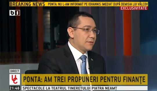 Victor Ponta, Foto: Captura B1TV