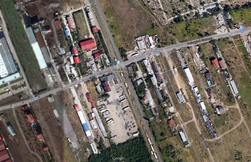 Intersectia de la Domnesti, Foto: Google Maps