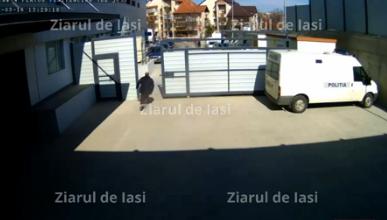 Doi detinuti evadeaza de la Curtea de Apel Iasi, Foto: Captura YouTube