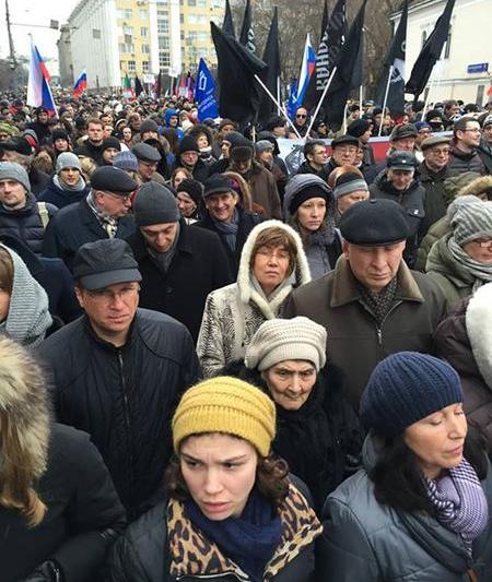 Miting in memoria lui Boris Nemtsov, Foto: http://viking-nord.livejournal.com