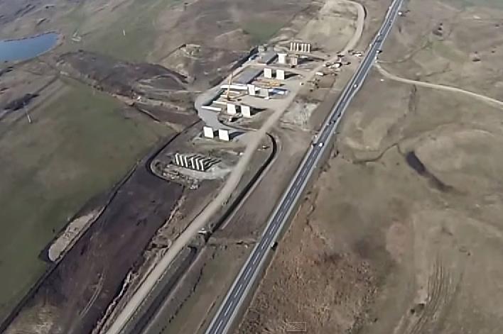 A10 Sebes - Turda - lot 4 - martie 2015, Foto: Captura YouTube