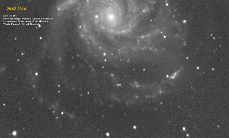 Descoperire realizata la Observatorul Astronomic din Barlad, Foto: Astro Barlad