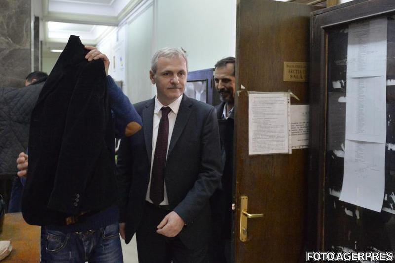 Liviu Dragnea intr-una din sedintele de judecata de la Inalta Curte, Foto: Agerpres