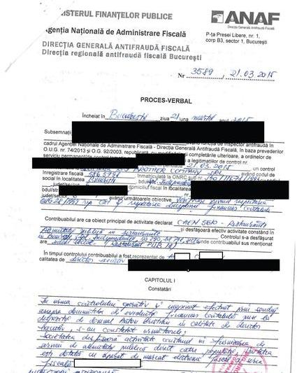 procesul verbal, Foto: Hotnews