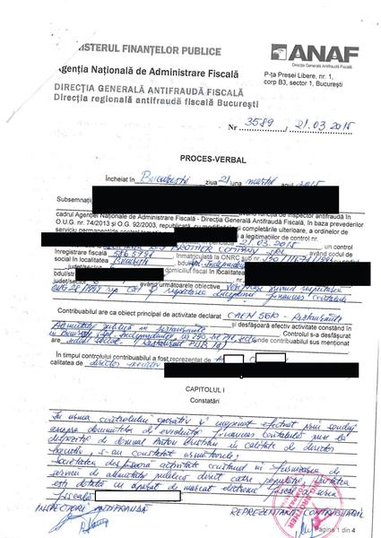 procesul verbal, Foto: Hotnews