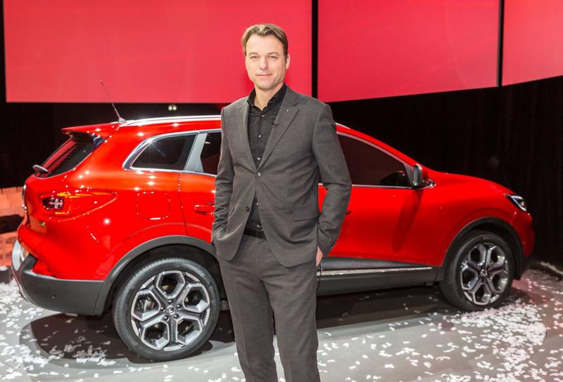 Laurens van den Acker si noul Kadjar, Foto: Renault