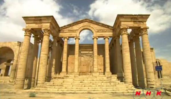 Hatra, un oras fortificat care a rezistat atacurilor romane, Foto: Captura YouTube