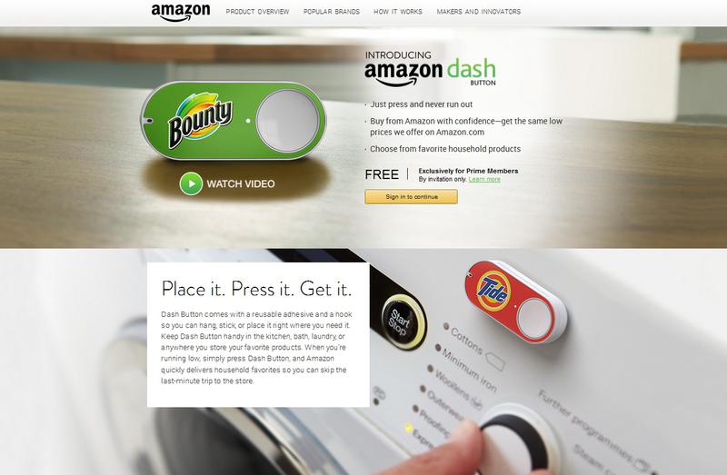 Amazon Dash, Foto: Amazon