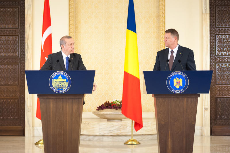 Klaus Iohannis si Recep Erdogan, Foto: Presidency.ro