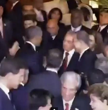 Barack Obama si Raul Castro, Foto: Captura Youtube.com