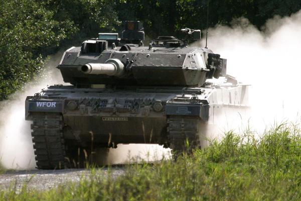 Tanc Leopard 2, Foto: deutschesheer.de