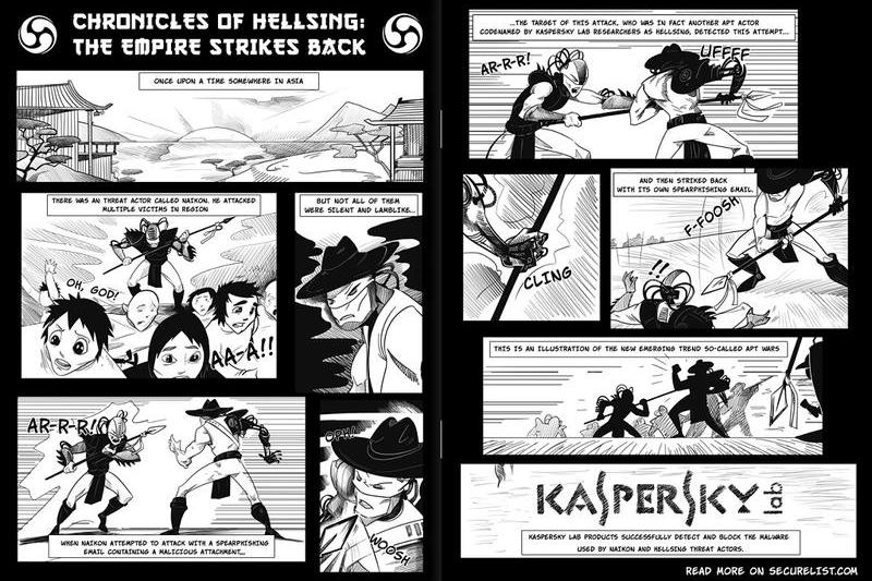 Atacul Hellsing, Foto: Kaspersky