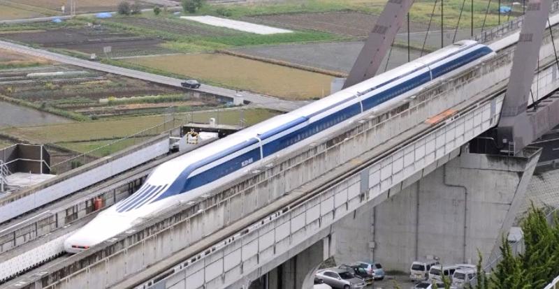 Tren Maglev japonez, Foto: Captura YouTube