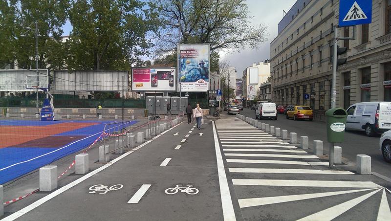 Piste biciclete Calea Victoriei, Foto: Hotnews