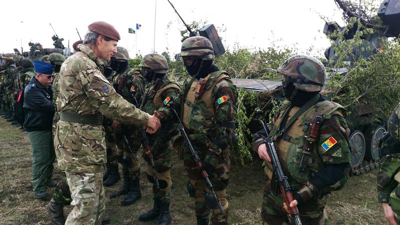 Militari moldoveni la exercitii NATO in Romania , Foto: HotNews.ro / Victor Cozmei